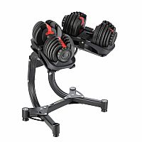 Sada stojanu HMS STR10 Pro a 2 ks variabilních činek HMS SR52