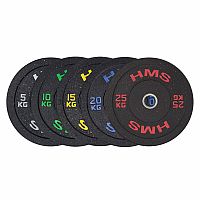 Olympijský bumper kotouč HMS HTBR 10 kg