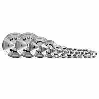 Ocelový olympijský kotouč HMS TOS02 0,25 kg