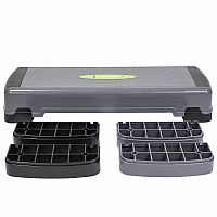 Step na aerobik HMS AS005 šedý