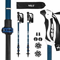 Trekingové hole NILS TK8601 modré