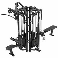 Multifunkční posilovací věž UpForm UF-T001, 4 stanoviště