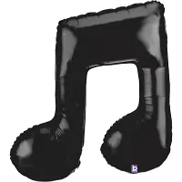 Fóliový balónek Noty 102cm