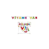 Papírová girlanda Vítáme vás