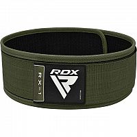 RDX Vzpěračský pás RX1, armádní zelená L - L