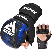 RDX Grapplingové rukavice SHOOTER, schválené IMMAF, modré XL - XL