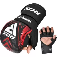 RDX Grapplingové rukavice SHOOTER, schválené IMMAF, červené XS - XS