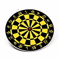 Acra terč na šipky 10" W3021DB, kovový rám, 2 šipky