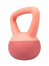 ACRA Soft PVC Kettlebell 3 kg, modrý - 1