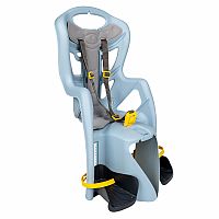 BELLELLI PEPE Dětská sedačka na kolo, upevnění na rám, modrá