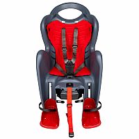 BELLELLI MR FOX Dětská sedačka na kolo EASY DREAM polohovatelná, šedá