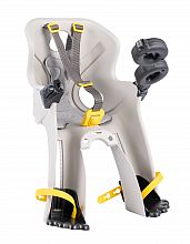 BELLELLI FRECCIA Dětská sedačka na kolo B-FIX, hedvábně šedá