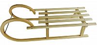 Sáně dřevěné 125cm Rohačky dřevěný sedák - 110