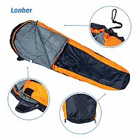 Acra mumiový spací pytel Lonber 230 cm