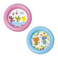 Bazén dětský nafukovací dvoukomorový 61x15cm