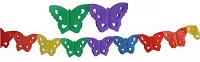 Papírová girlanda barevní motýlci