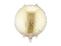 Fóliový balónek kruh - You Are The Best - 35 cm