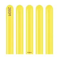 Dekorační modelovací balonky žluté 260M 100 ks