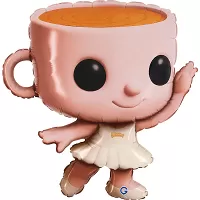 Fóliový balonek Brainrot Ballerina Cappuccina 61 cm