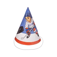 Papírové čepičky Hokejový sen 6 ks