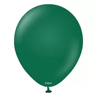 Dekorační balonky tmavě zelené 30 cm/12" 100 ks
