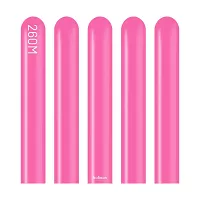 Dekorační modelovací balonky tmavě růžové 260M 100 ks