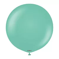 Dekorační balonek aqua zelený 60 cm/24"