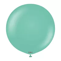 Dekorační balonek aqua zelený 90 cm/36"