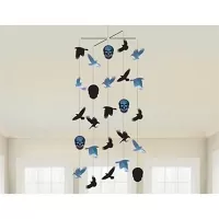 Závěsná dekorace havrani a lebky - Goblet Skeleton