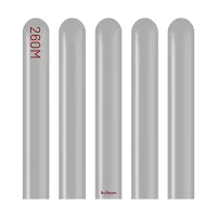 Dekorační modelovací balonky šedé 260M 100 ks