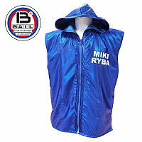 Boxerský župan+trenky BAIL PROFI, Satén/Třpitivý Nylon a Spandex