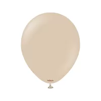 Dekorační balonky světle hnědé 13 cm/5" 100 ks