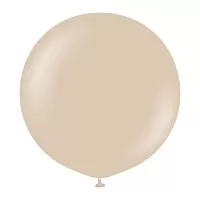 Dekorační balonek světle hnědý 45 cm/18"