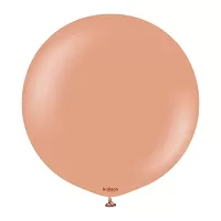 Dekorační balonek hnědo růžový 45 cm/18"