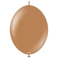 Dekorační spojovací balonky karamelově hnědé 30 cm/12" 50 ks