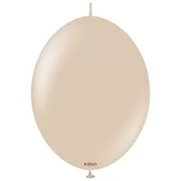 Dekorační spojovací balonky světle hnědé 30 cm/12" 50 ks