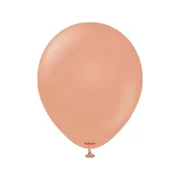 Dekorační balonek hnědo růžový 13 cm/5"