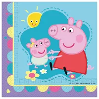 Papírové ubrousky Prasátko Peppa Baby Evie 20 ks