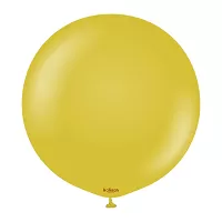 Dekorační balonek hořčicově žlutý 60 cm/24"
