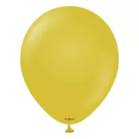 Dekorační balonek hořčicově žlutý 30 cm/12"