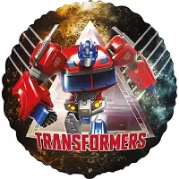 Fóliový balónek Transformers Optimus Prime kulatý 46 cm