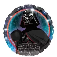 Fóliový balónek Star Wars Darth Vader kruh 43 cm