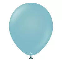 Dekorační retro balonky modré 30 cm/12" 100 ks