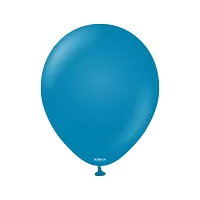 Dekorační retro balonek tmavě modrý 13 cm/5"