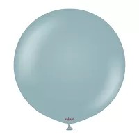 Dekorační retro balonek modrošedý 45 cm/18"