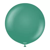 Dekorační retro balonek zelený 45 cm/18"