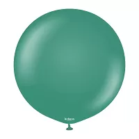 Dekorační retro balonek zelený 60 cm/24"