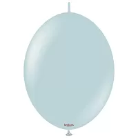 Dekorační spojovací balonky modrošedé 30 cm/12" 50 ks