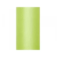 Tyl dekorační světle zelený 30 cm x 9 m