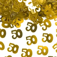 Konfety zlaté 50. narozeniny